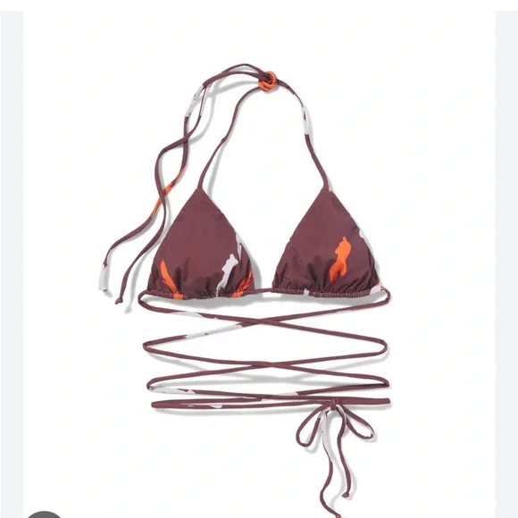 iNAMORATA Rusted Brown Bikini Set - Picture 4 of 5